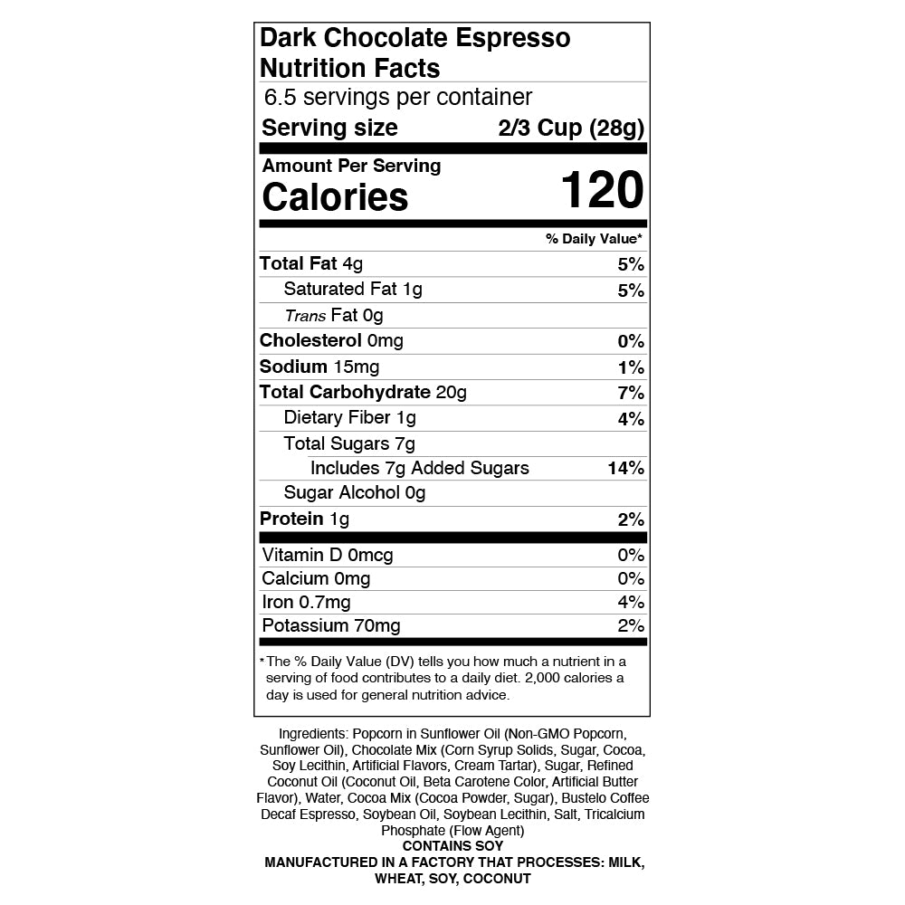 Dark Chocolate Espresso