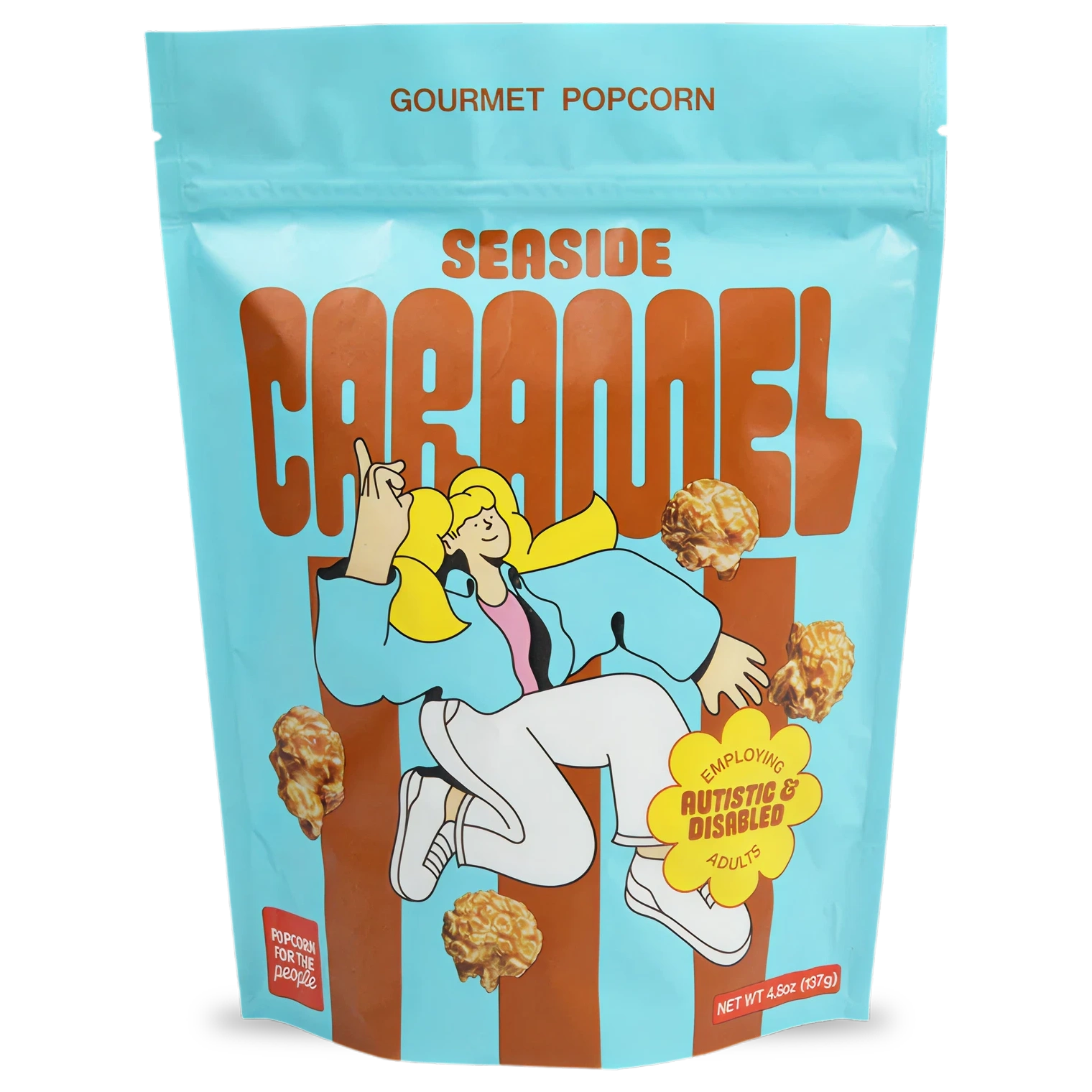 Seaside Caramel Popcorn Bag