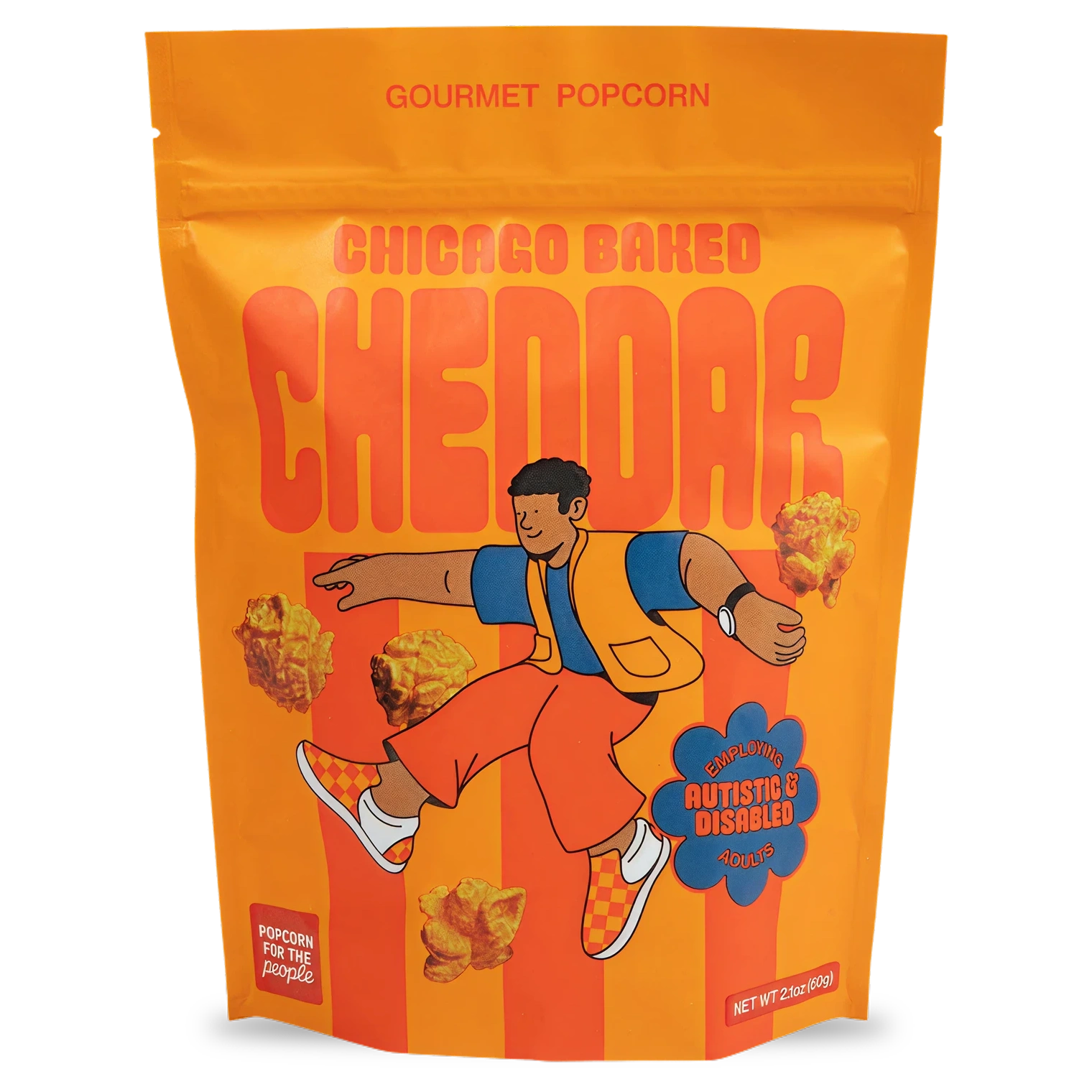 Chicago Baked Cheddar Popcorn Bag