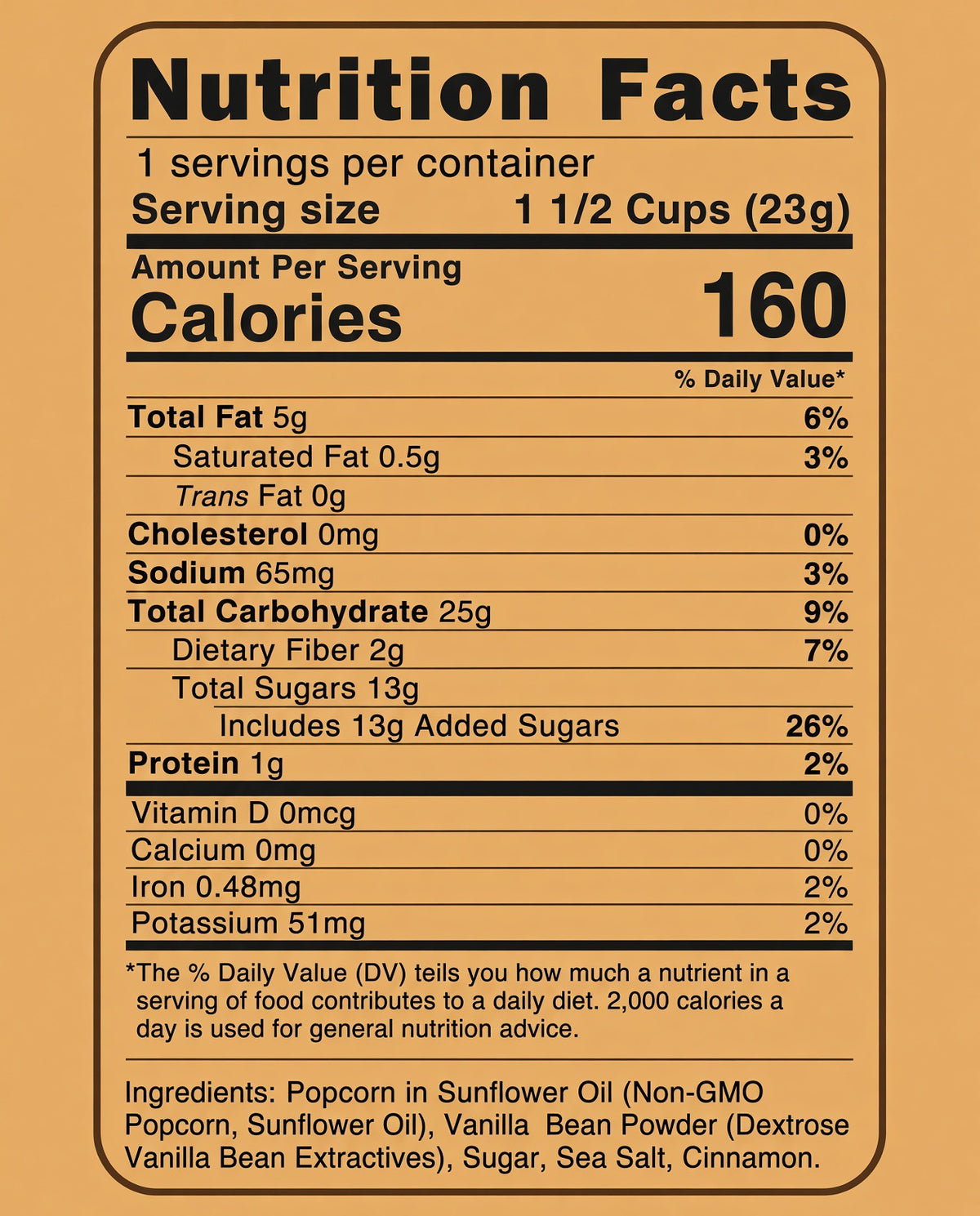 Snickerdoodle Snack Bag