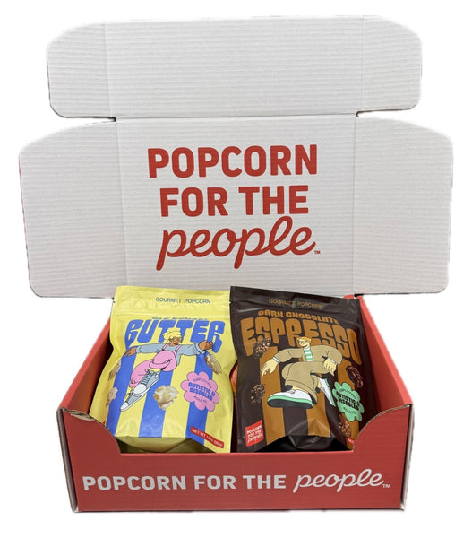 Red Holiday Box – Popcorn for the People