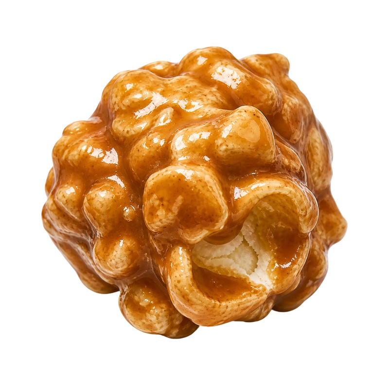 Caramel popcorn kernel