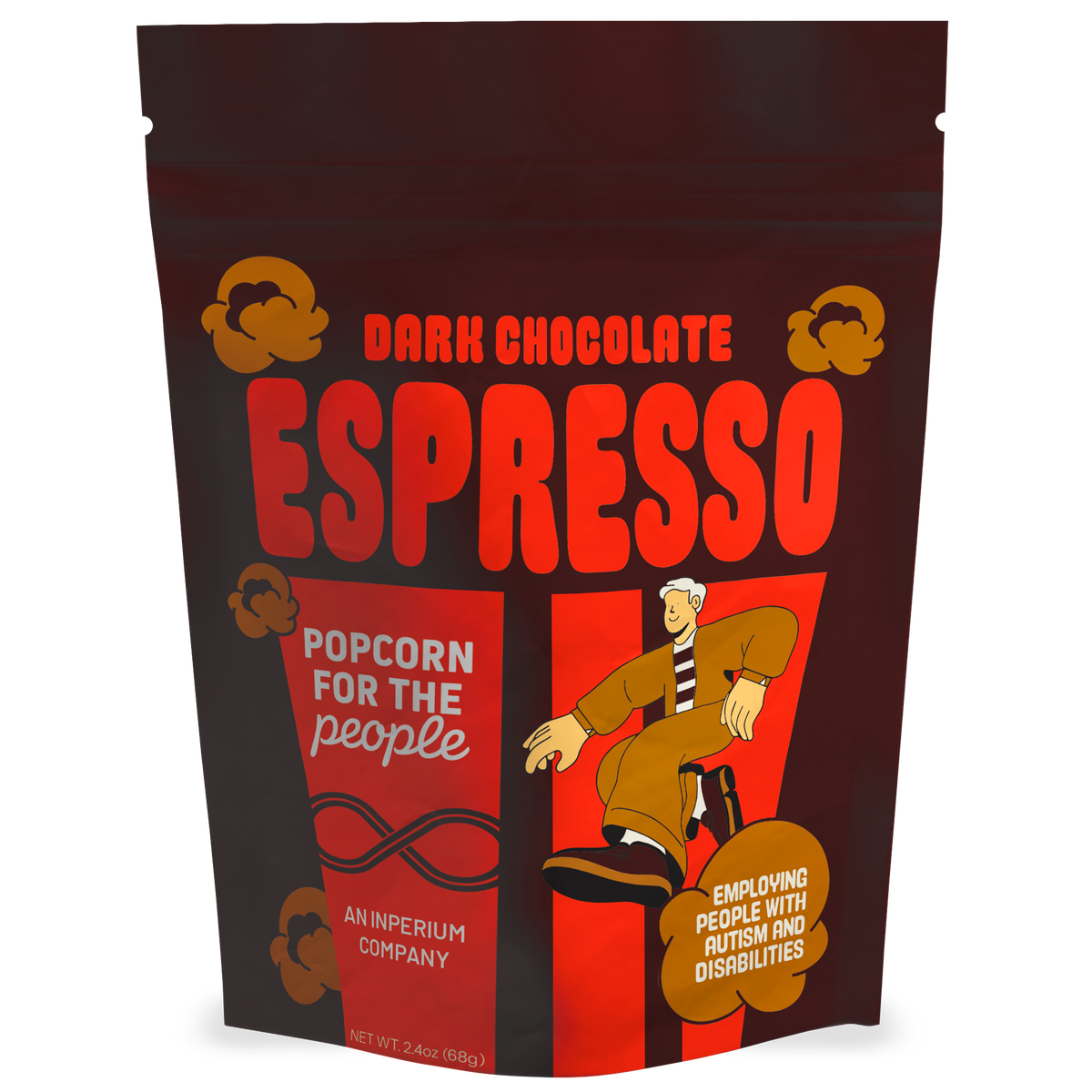 Dark Chocolate Espresso Popcorn | Popcorn for the People®