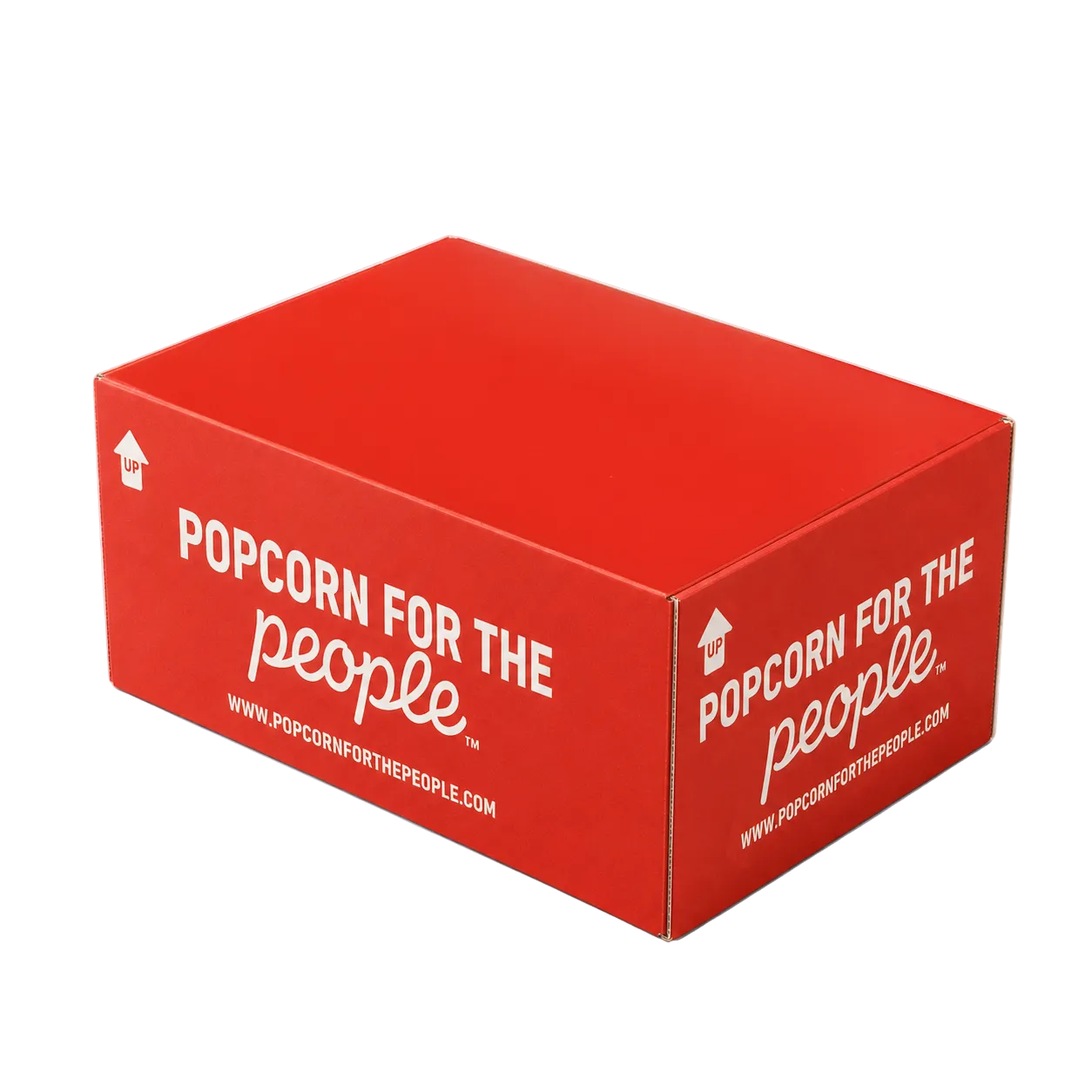 Popcorn for the People gift box closed