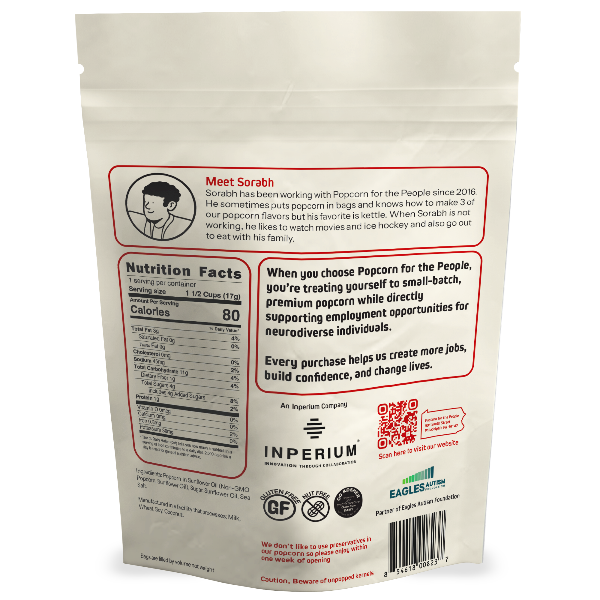 Wholesale Case of Sweet & Salty Kettle Snack Bags (40 Bags)