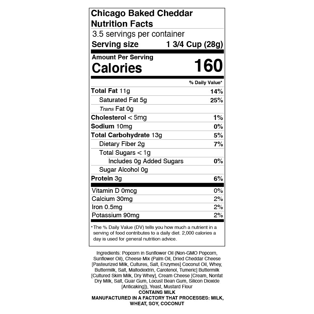 Chicago Baked Cheddar
